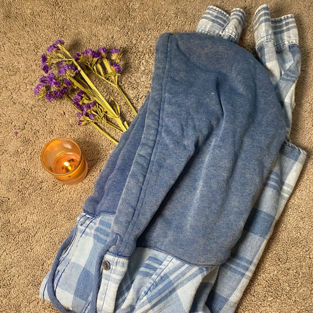 flannel button down jacket from American Eagle